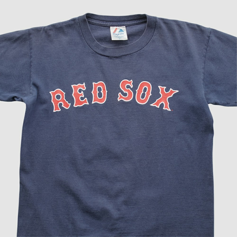 Boston Red Sox Majestic 2000s T-shirt - Navy - XS by Fanatics Real Vintage T-shirts