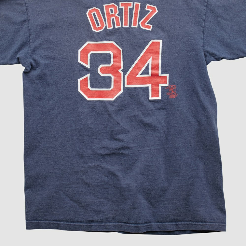 Boston Red Sox Majestic 2000s T-shirt - Navy - XS by Fanatics Real Vintage T-shirts