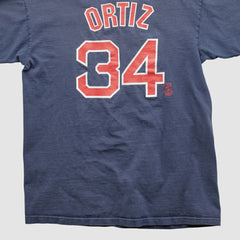 Boston Red Sox Majestic 2000s T-shirt - Navy - XS by Fanatics Real Vintage T-shirts