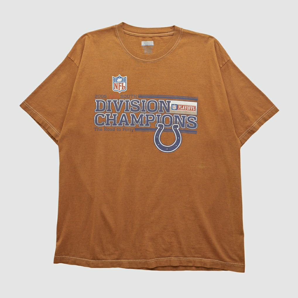 Indianapolis Colts NFL 2005 T-shirt Clay Vintage