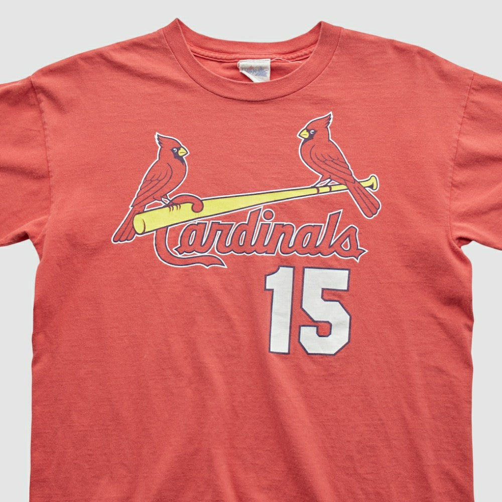 St. Louis Cardinals Majestic 2000s T-shirt - Red - S by Fanatics Real Vintage T-shirts
