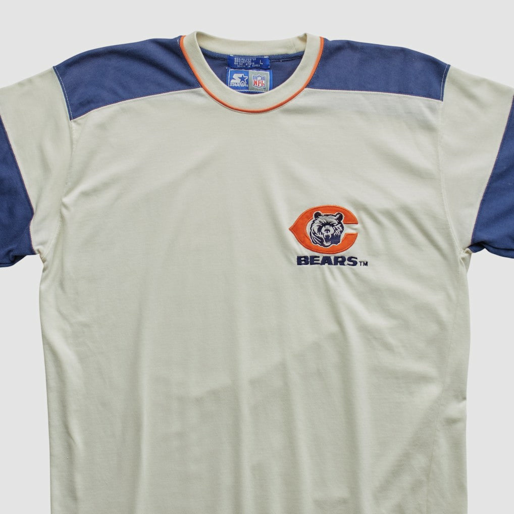 Chicago Bears Starter 90s T-shirt White Vintage