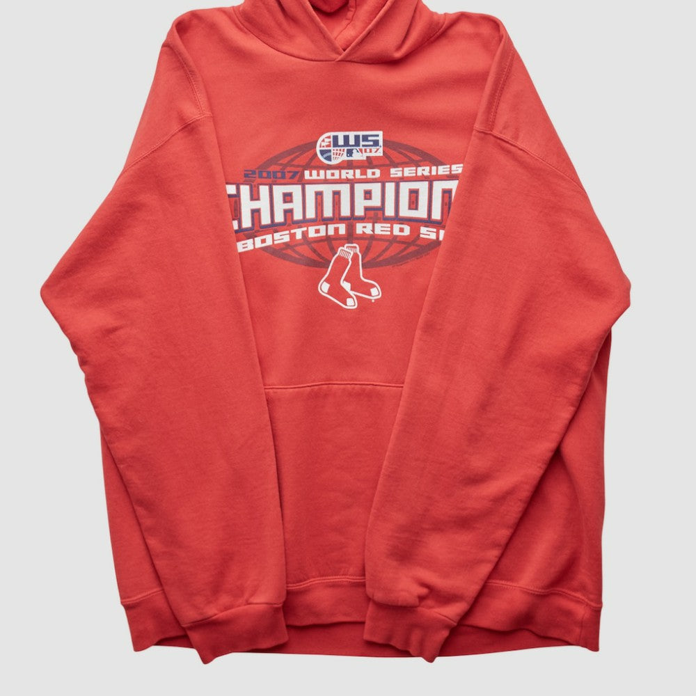 World Series CSA 2007 Hooded Pullover Sweatshirt - Red - S by Fanatics Real Vintage Pullover