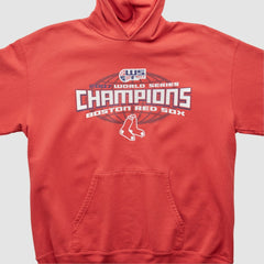 World Series CSA 2007 Hooded Pullover Sweatshirt - Red - S by Fanatics Real Vintage Pullover