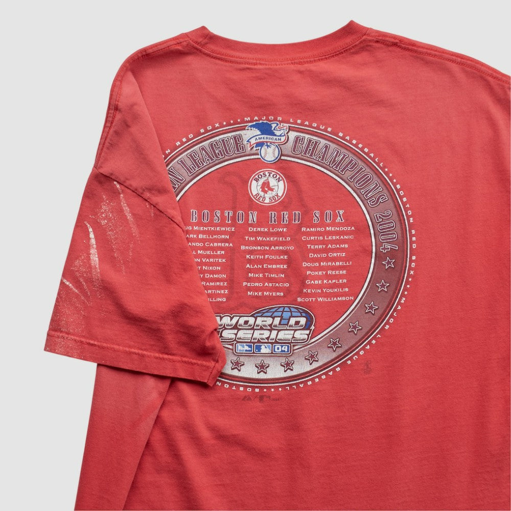 Boston Red Sox Alstyle 2004 T-shirt - Red - L by Fanatics Real Vintage T-shirts