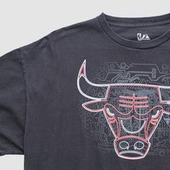 Chicago Bulls Majestic 2000s T-shirt Black Vintage