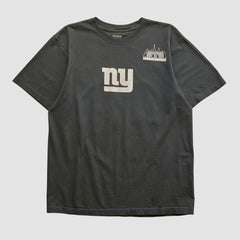 New York Giants Reebok 2010 T-shirt Black Vintage