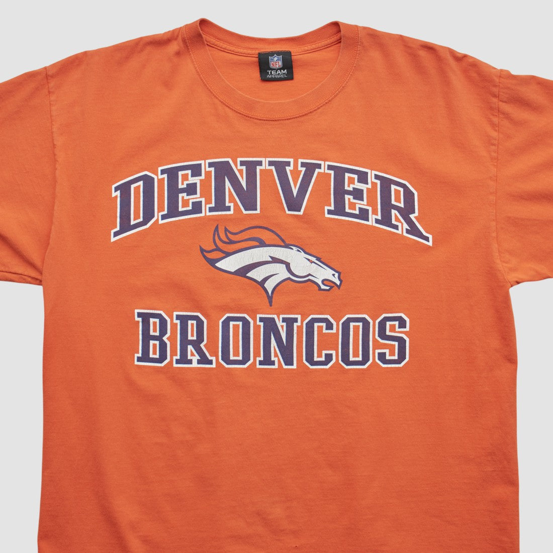 Denver Broncos NFL 2010s T-shirt Orange Vintage
