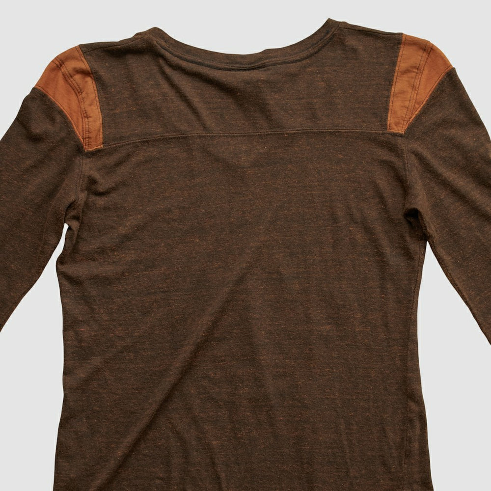 Kansas City Chiefs NFL 2010s Long Sleeve T-shirt Brown Vintage