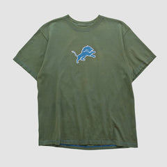 Detroit Lions Reebok 2000s T-shirt Green Vintage