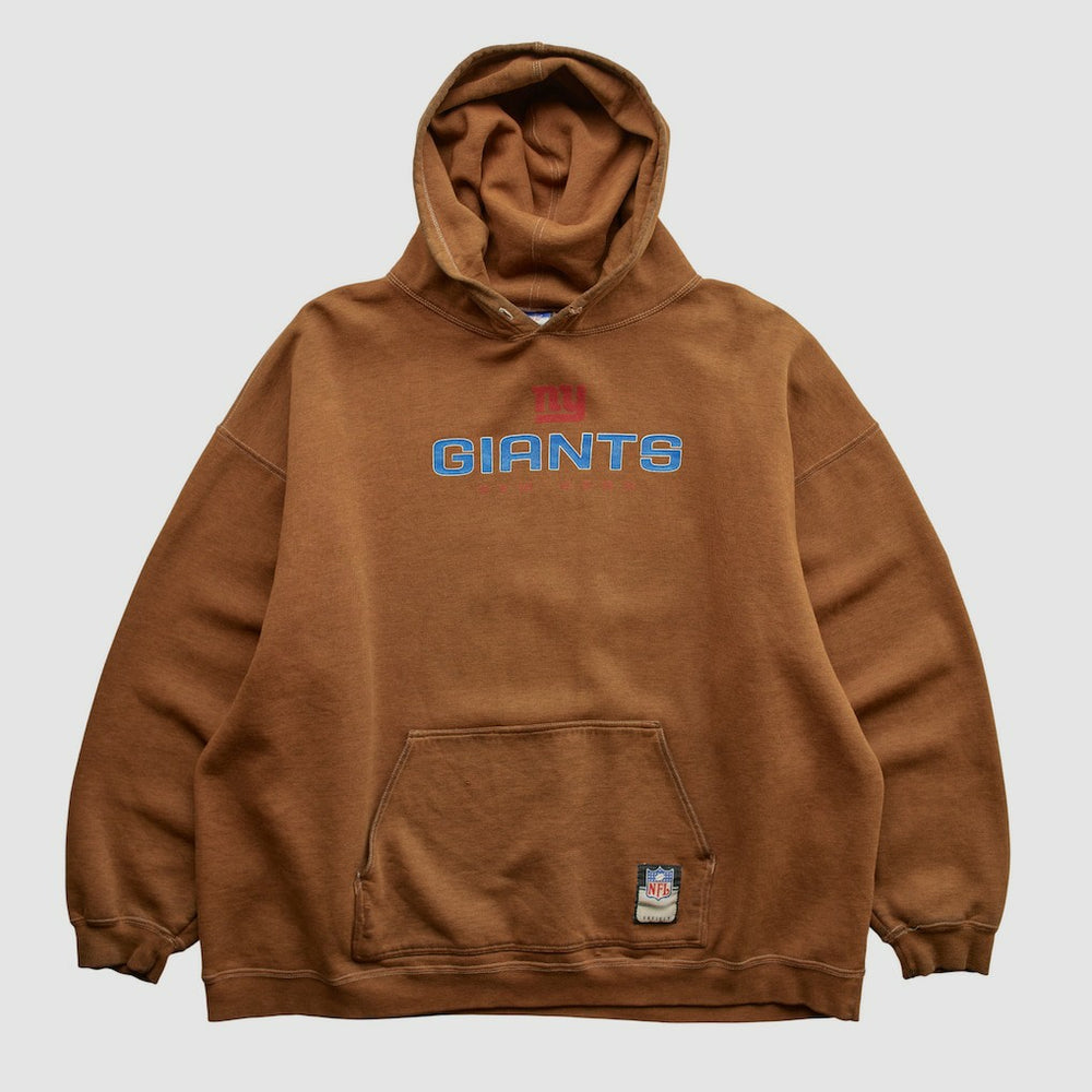New York Giants Reebok 2000s Hooded Pullover Sweatshirt Clay Vintage