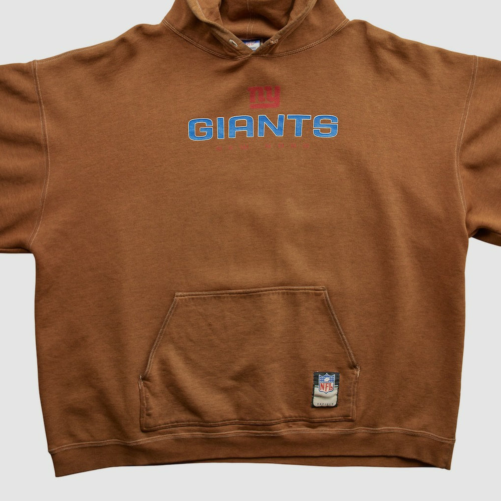 New York Giants Reebok 2000s Hooded Pullover Sweatshirt Clay Vintage
