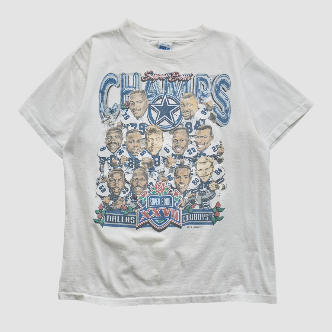 Dallas Cowboys m Sportswear 1993 T-shirt White Vintage