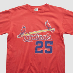 St. Louis Cardinals Starter 90s T-shirt - Red - M by Fanatics Real Vintage T-shirts