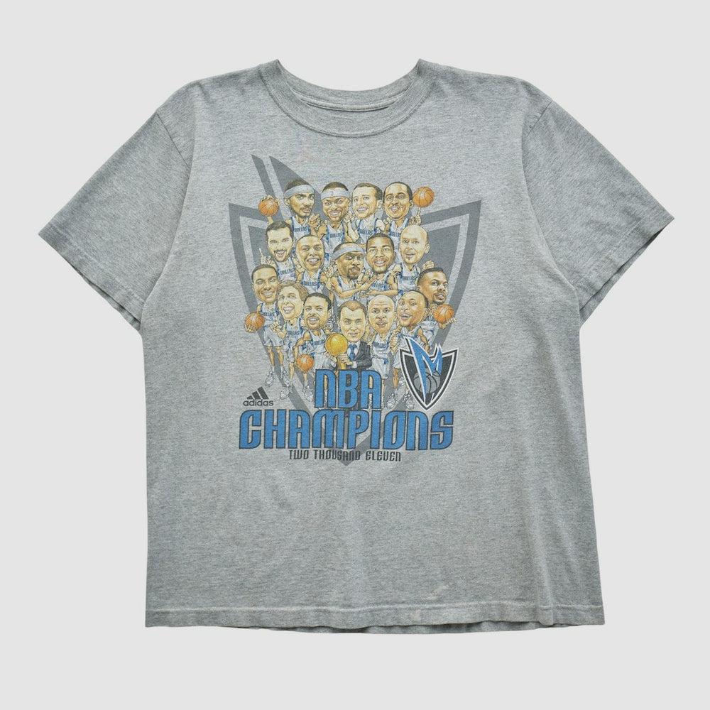 Dallas Mavericks 2011 T-shirt Heather Gray Vintage