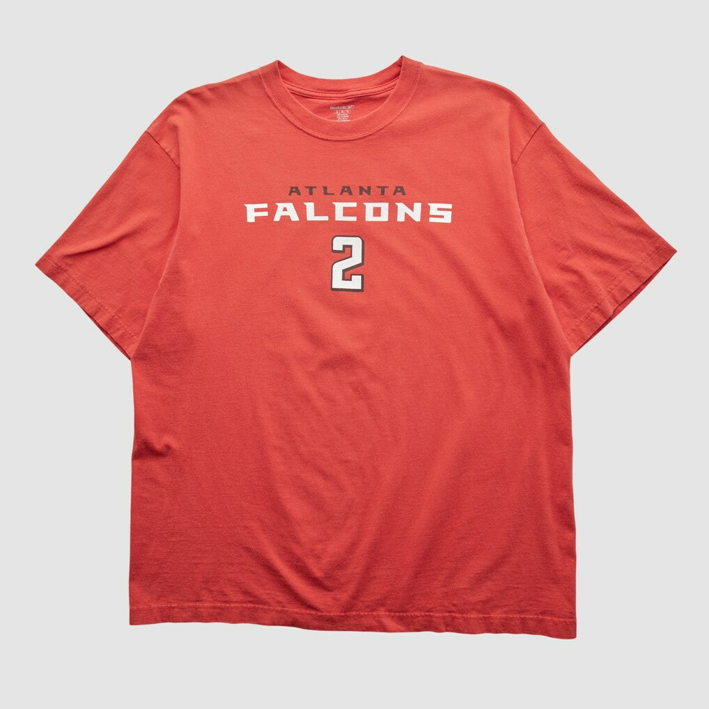 Atlanta Falcons Reebok 2000s T-shirt Red Vintage