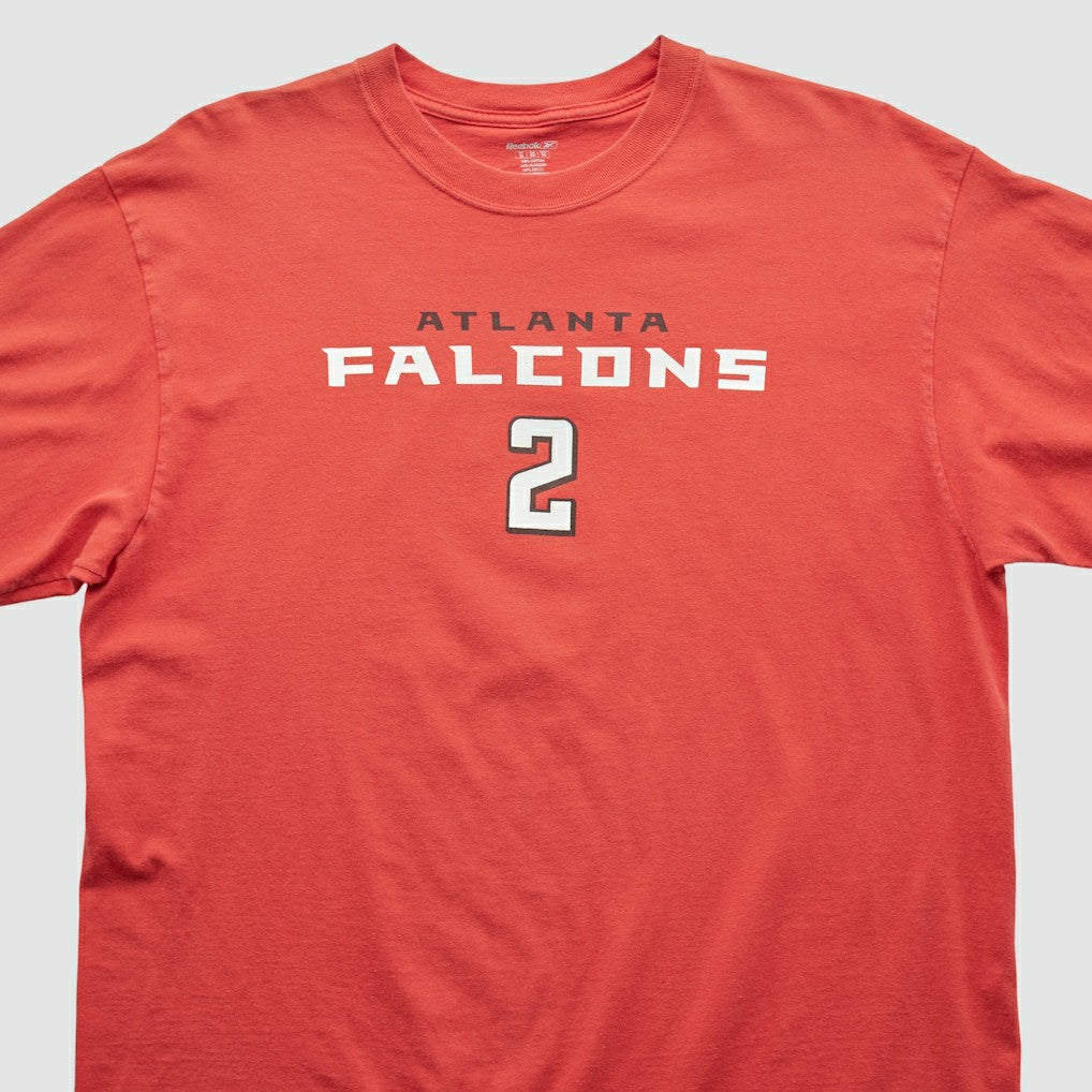 Atlanta Falcons Reebok 2000s T-shirt Red Vintage