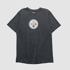 Pittsburgh Steelers Reebok 2000s T-shirt Black Vintage