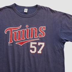 Minnesota Twins Russell 2003 T-shirt - Navy - 2XL by Fanatics Real Vintage T-shirts