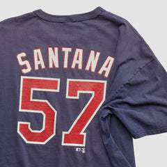 Minnesota Twins Russell 2003 T-shirt - Navy - 2XL by Fanatics Real Vintage T-shirts