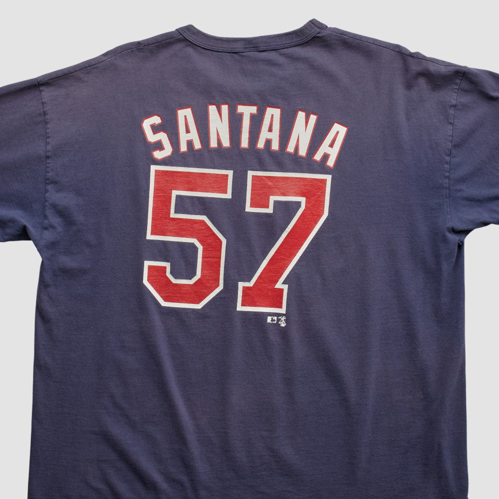 Minnesota Twins Russell 2003 T-shirt - Navy - 2XL by Fanatics Real Vintage T-shirts
