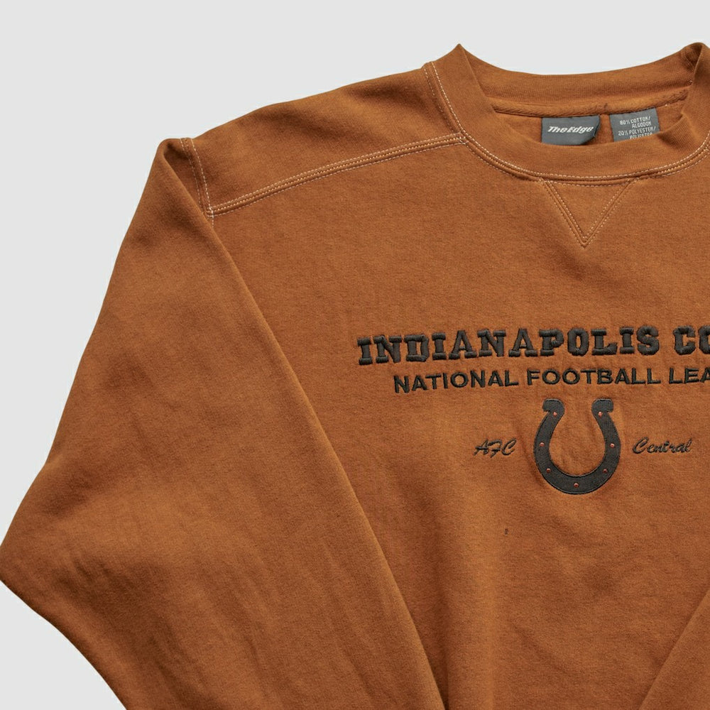 Indianapolis Colts The Edge 2000s Pullover Sweatshirt Clay Vintage