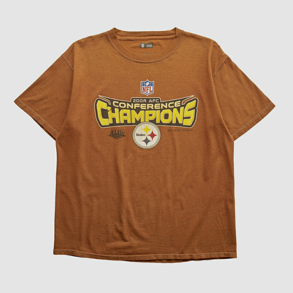 Pittsburgh Steelers NFL 2008 T-shirt Clay Vintage