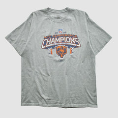 Chicago Bears Reebok 2006 T-shirt Heather Gray Vintage