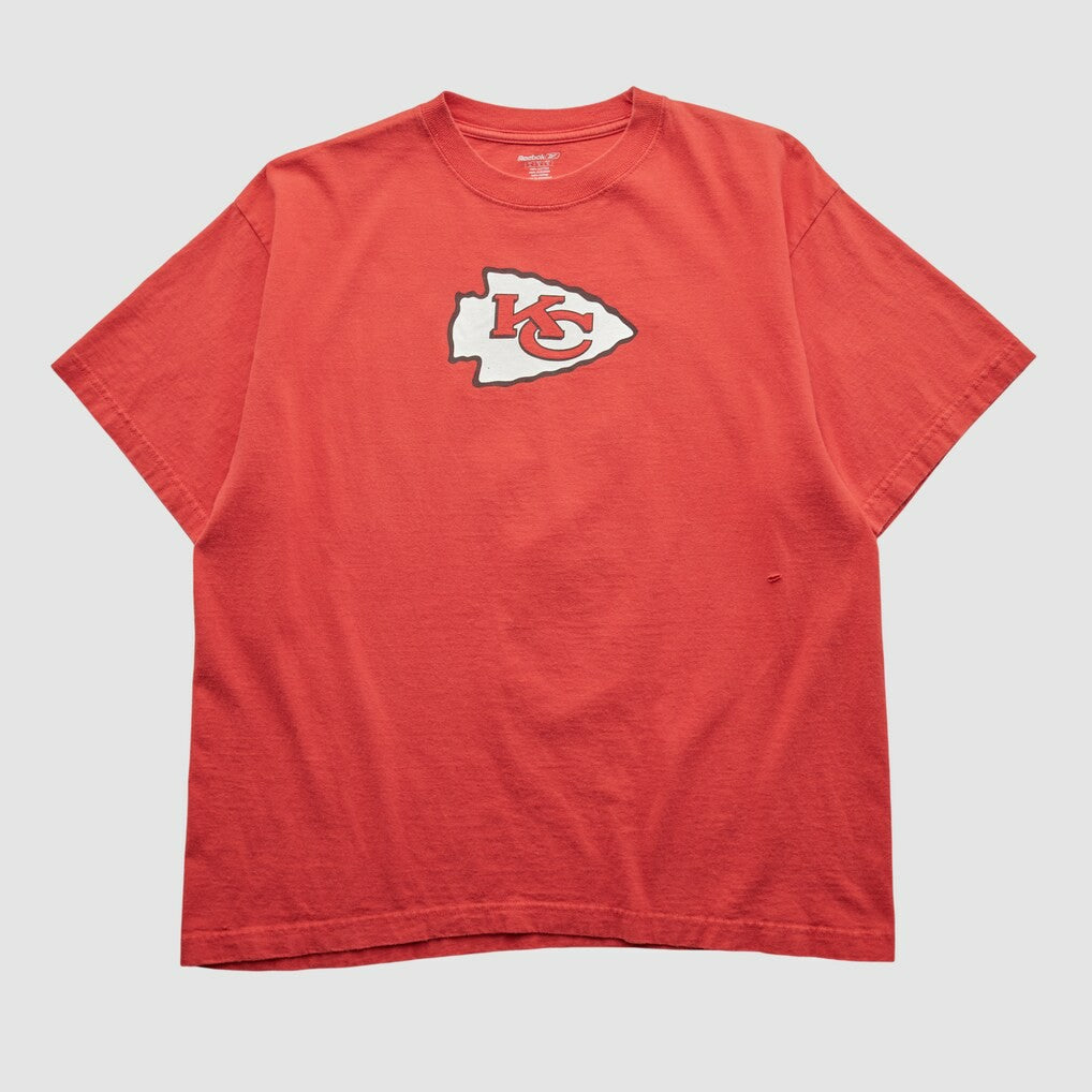 Kansas City Chiefs Reebok 2000s T-shirt Red Vintage