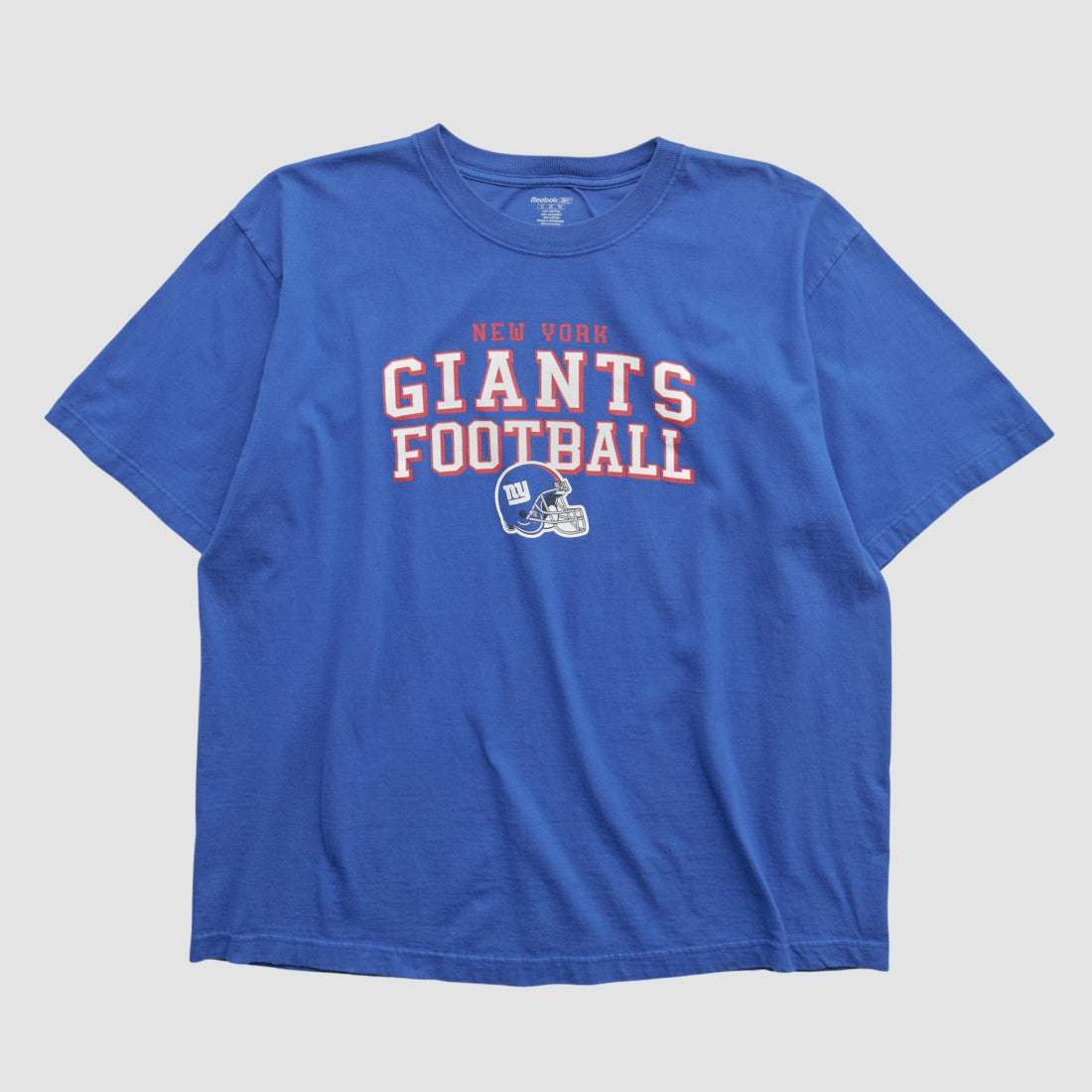 New York Giants Reebok 2010s T-shirt Blue Vintage