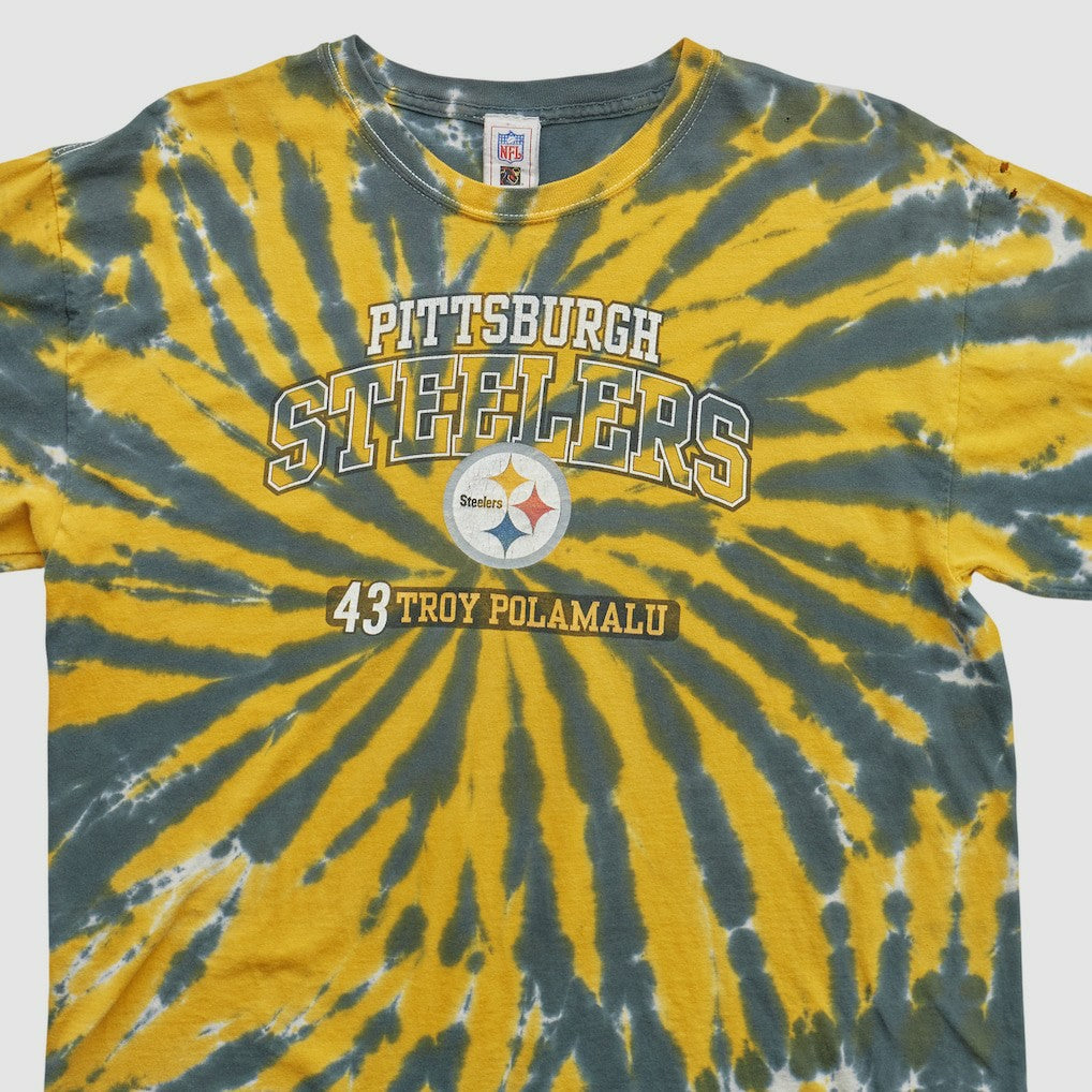 Pittsburgh Steelers NFL 2000s T-shirt Yellow Vintage