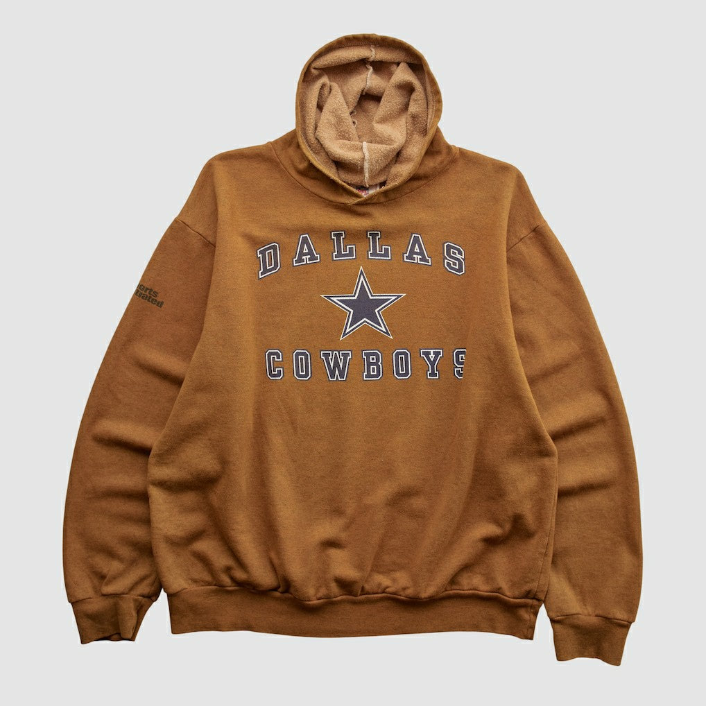 Dallas Cowboys NFL 2010s Hooded Pullover Sweatshirt Clay Vintage