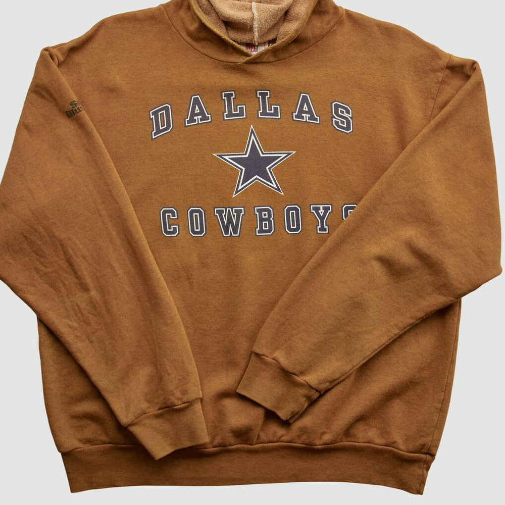 Dallas Cowboys NFL 2010s Hooded Pullover Sweatshirt Clay Vintage