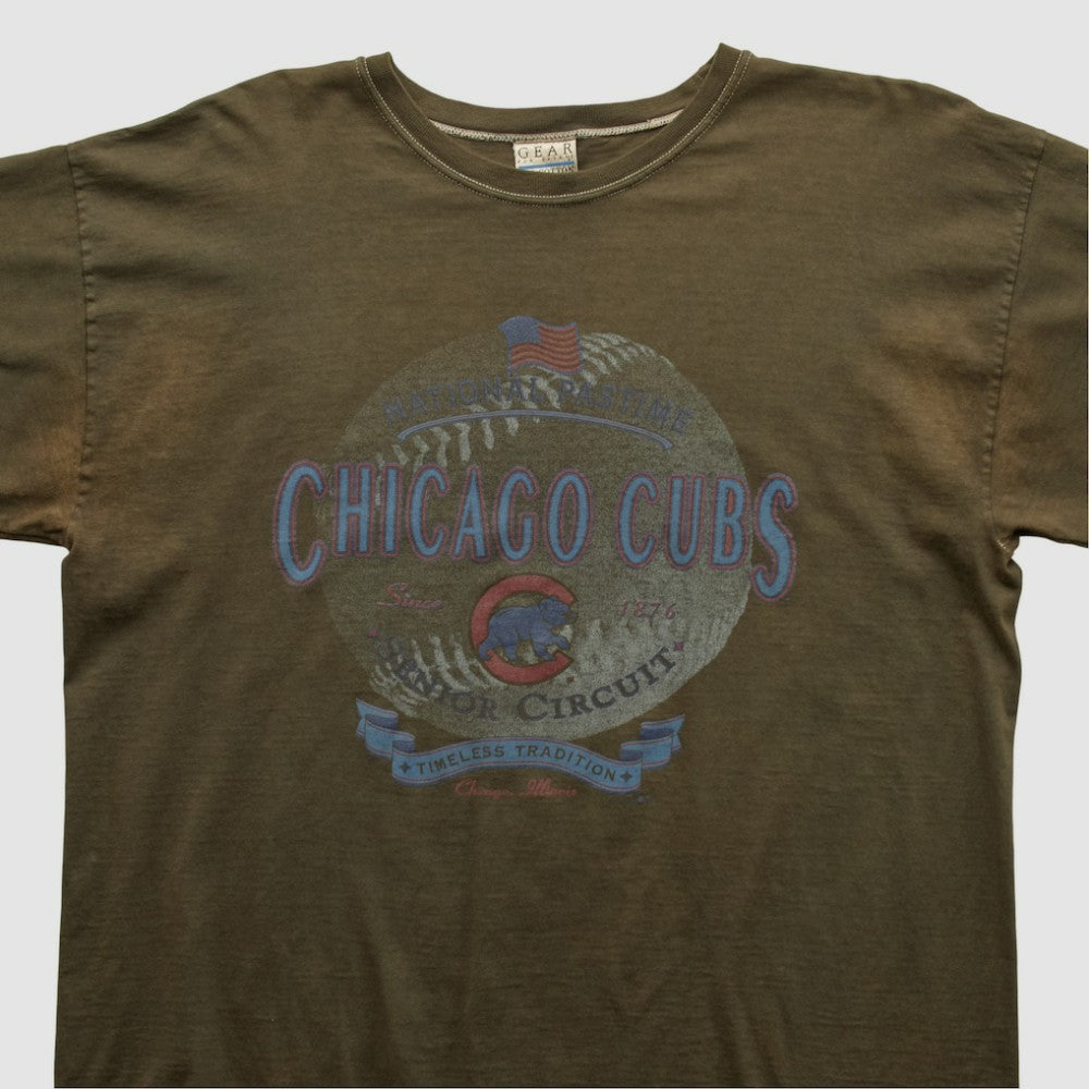 Chicago Cubs Gear For Sports 90s T-shirt - Brown - XL by Fanatics Real Vintage T-shirts