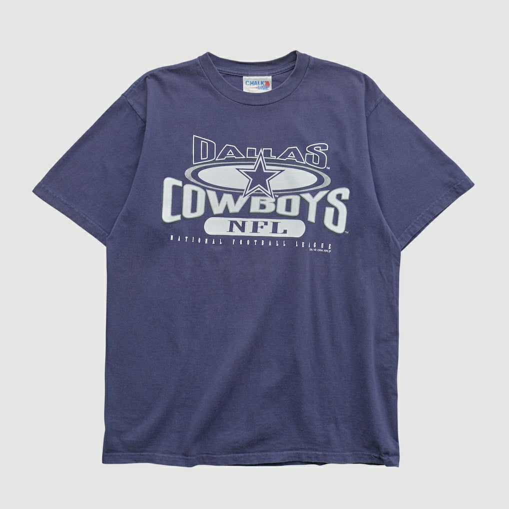 Dallas Cowboys Chalk Line 1996 T-shirt Navy Vintage