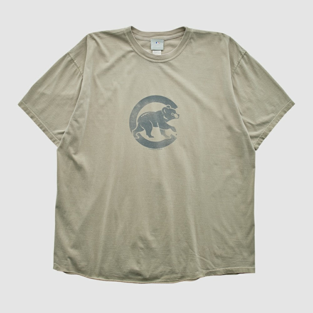 Chicago Cubs MLB Genuine Merchandise 2000s T-shirt - Tan - 2XL by Fanatics Real Vintage T-shirts