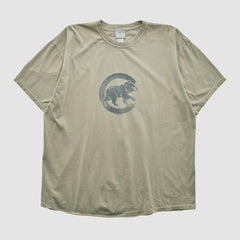 Chicago Cubs MLB Genuine Merchandise 2000s T-shirt - Tan - 2XL by Fanatics Real Vintage T-shirts