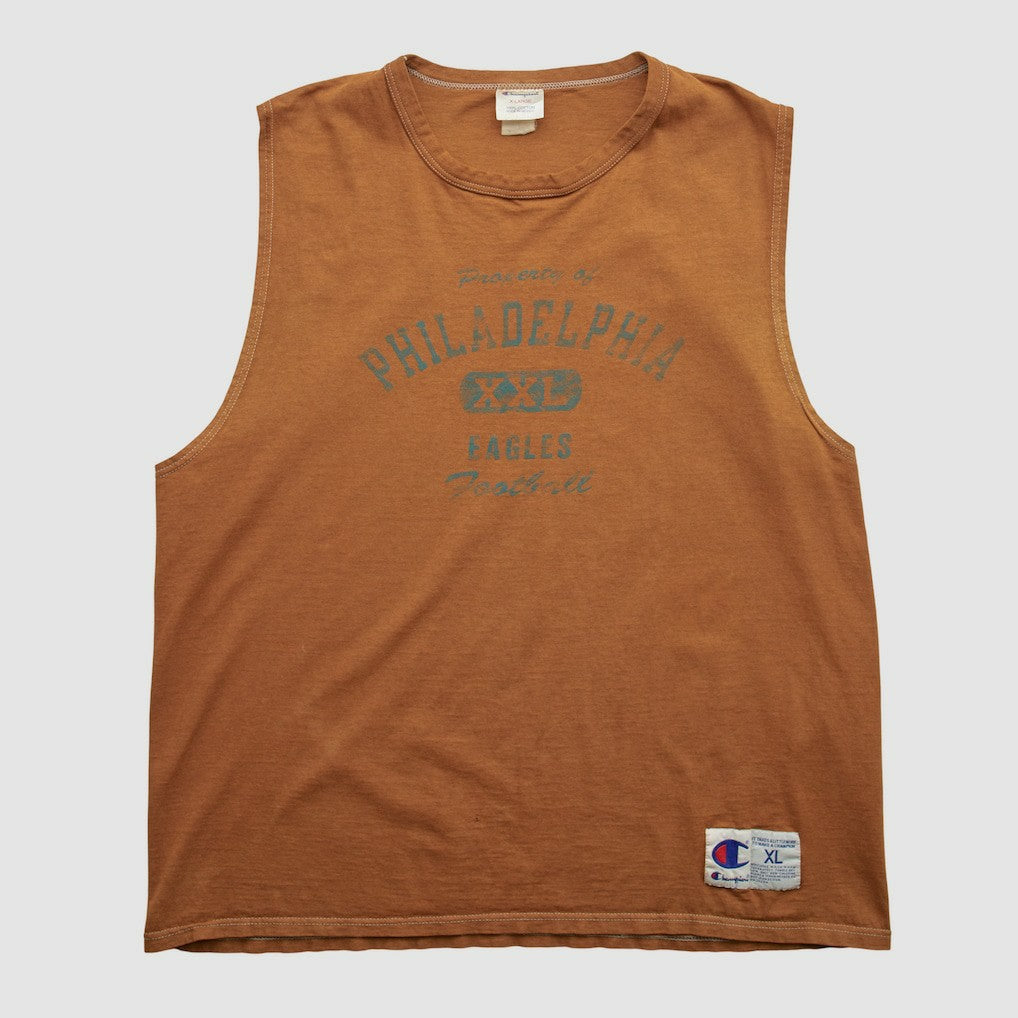 Philadelphia Eagles Champion 90s Tank Clay Vintage