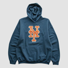 New York Mets Gildan 2015 Hooded Pullover Sweatshirt - Navy - S by Fanatics Real Vintage Pullover
