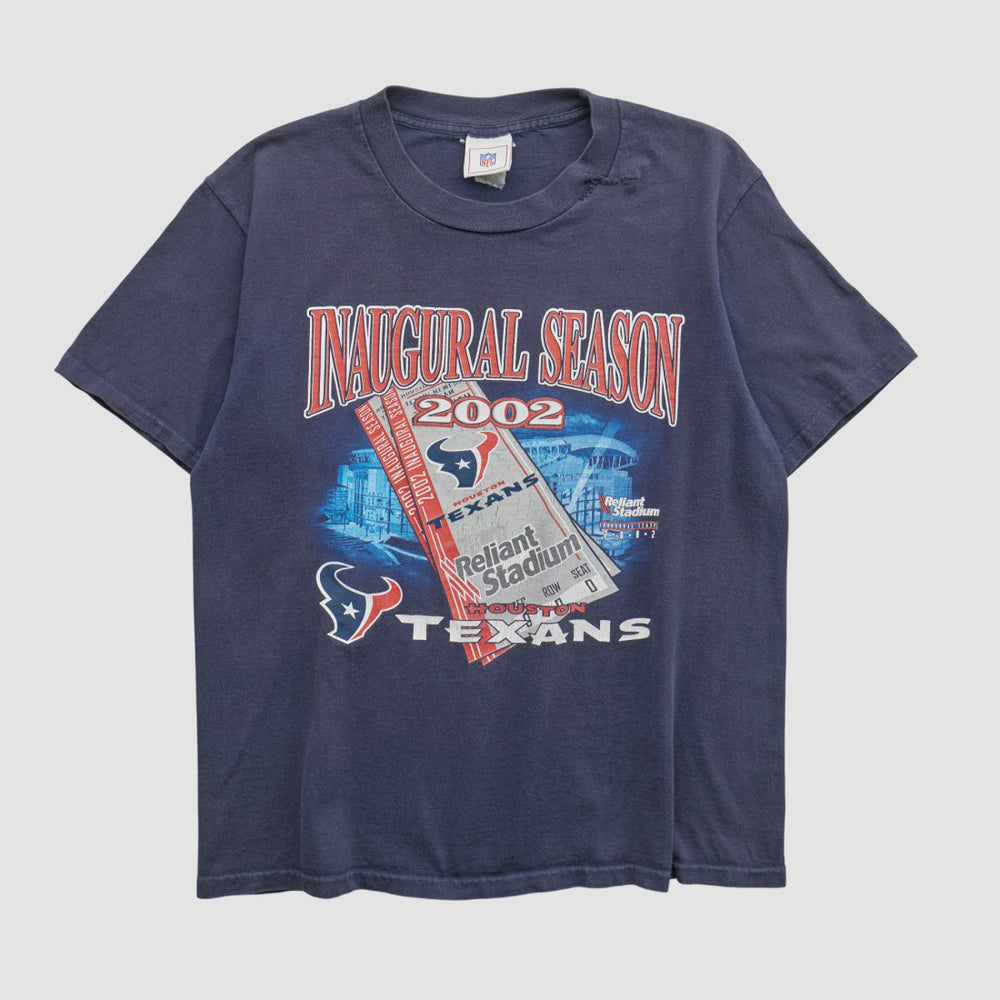 Houston Texans NFL 2002 T-shirt Navy Vintage