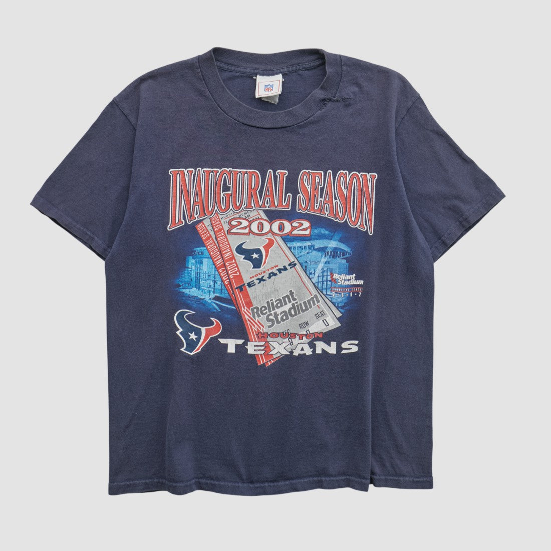 Houston Texans NFL 2002 T-shirt Navy Vintage