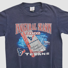 Houston Texans NFL 2002 T-shirt Navy Vintage