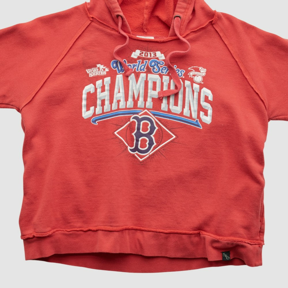 Boston Red Sox MLB Genuine Merchandise 2013 Hooded Pullover Sweatshirt - Red - XXS by Fanatics Real Vintage Pullover