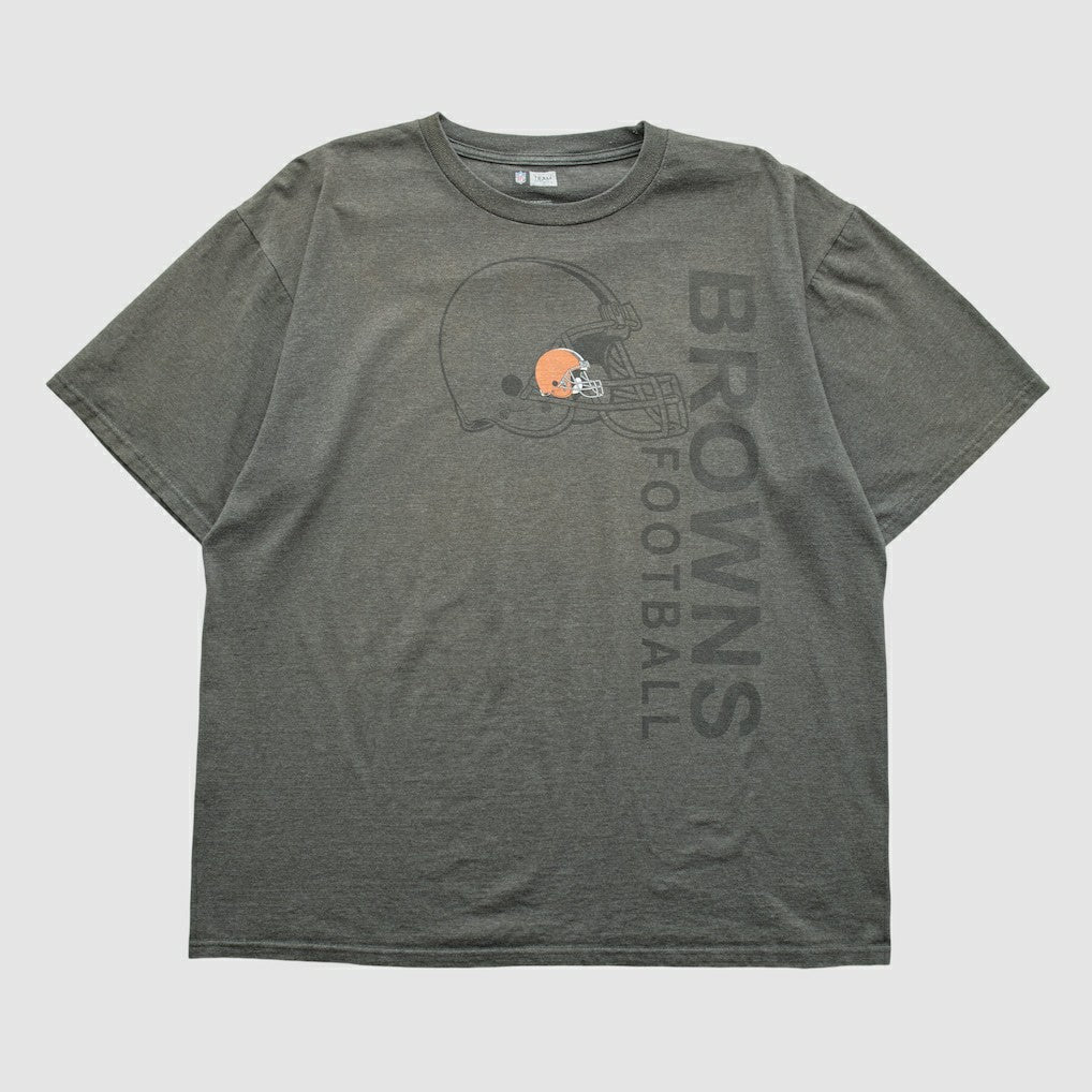 Cleveland Browns NFL 2010s T-shirt Dark Heather Gray Vintage