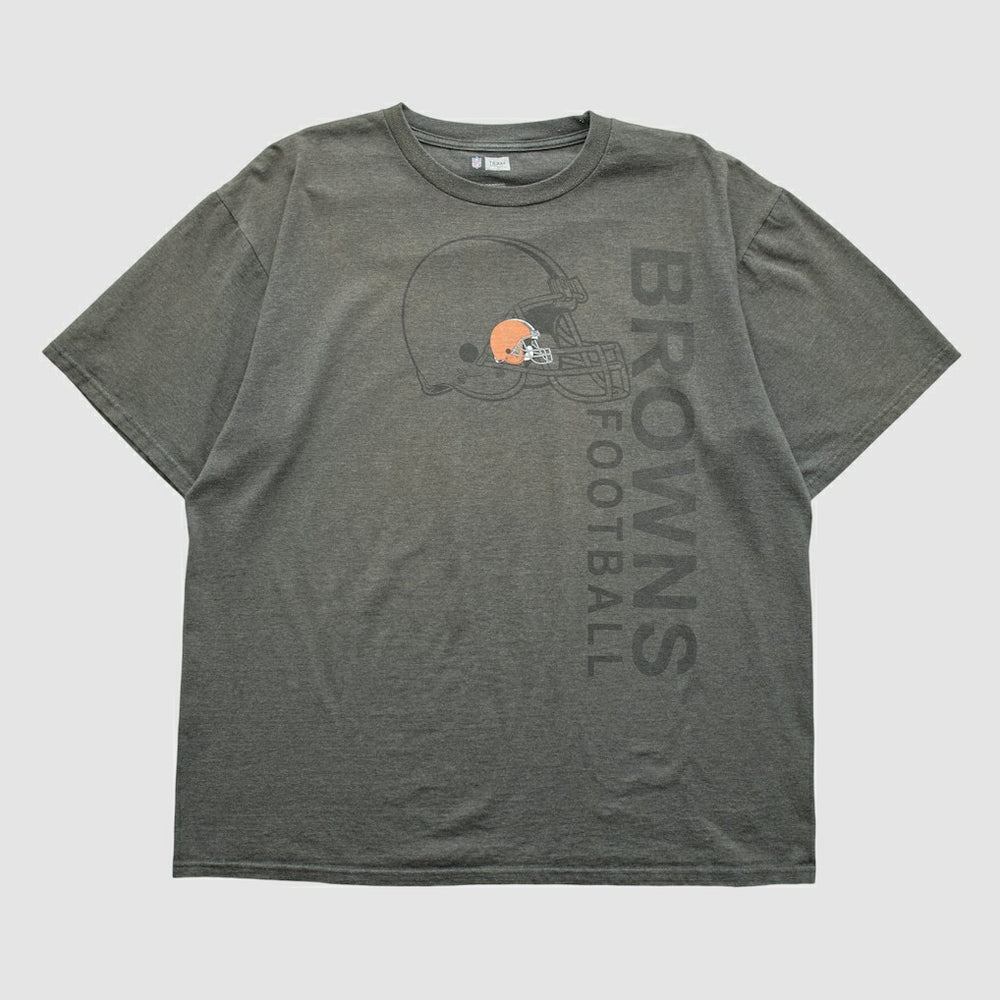 Cleveland Browns NFL 2010s T-shirt Dark Heather Gray Vintage