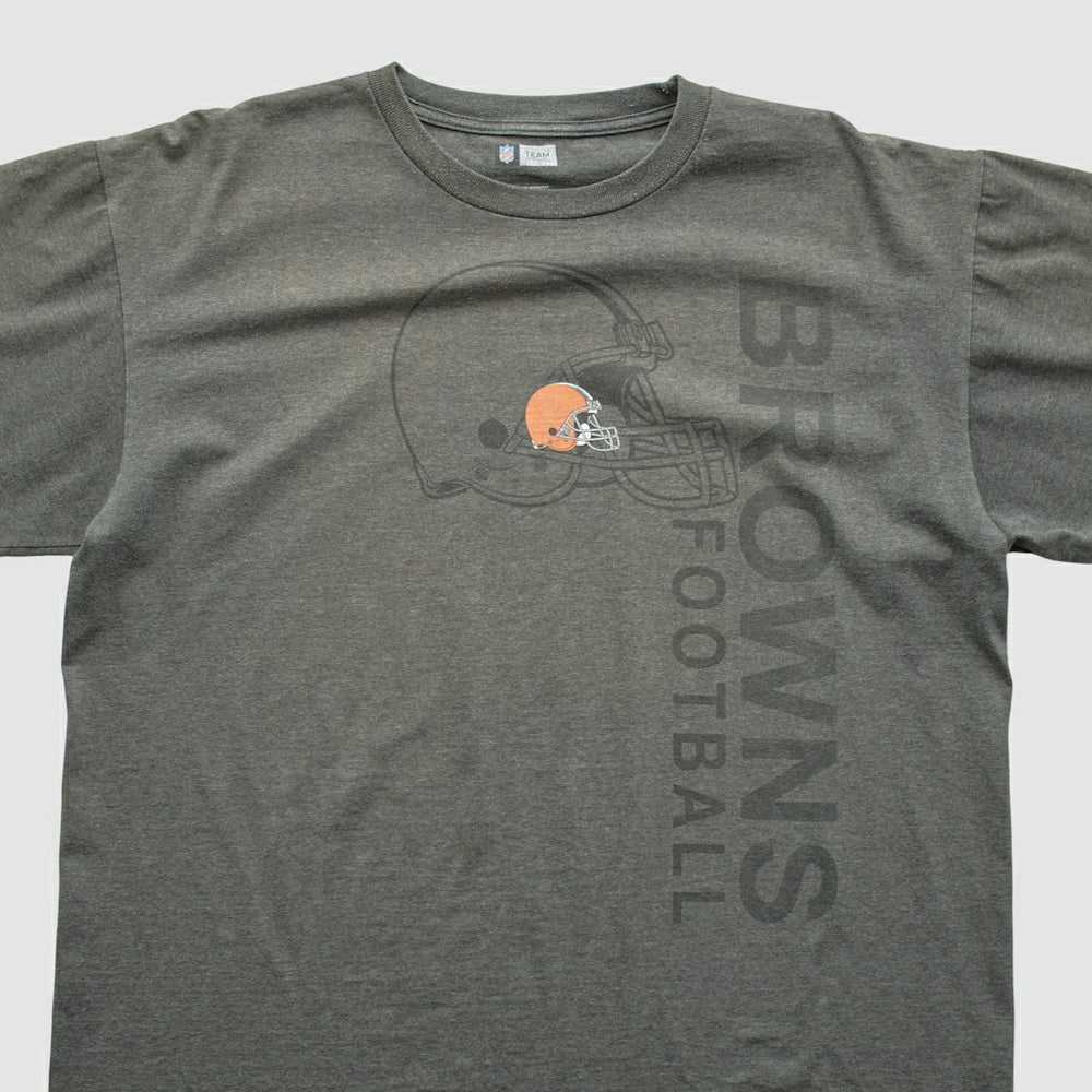 Cleveland Browns NFL 2010s T-shirt Dark Heather Gray Vintage