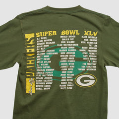 Green Bay Packers NFL 2011 Long Sleeve T-shirt Green Vintage