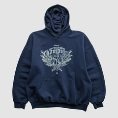 World Series Gildan 2009 Hooded Pullover Sweatshirt - Navy - L by Fanatics Real Vintage Pullover