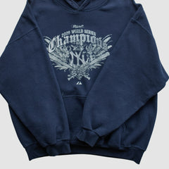 World Series Gildan 2009 Hooded Pullover Sweatshirt - Navy - L by Fanatics Real Vintage Pullover