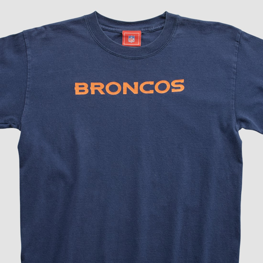 Denver Broncos NFL 2000s Long Sleeve T-shirt Navy Vintage